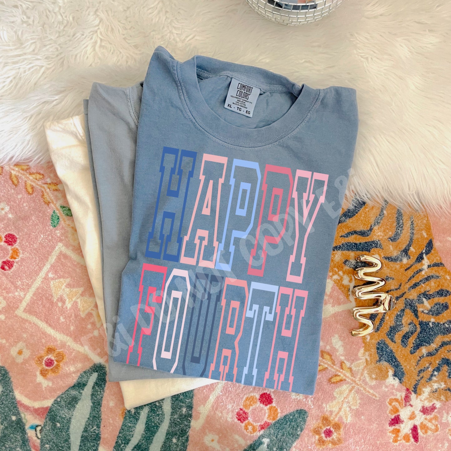 HAPPY FOURTH Varsity - Digital Download
