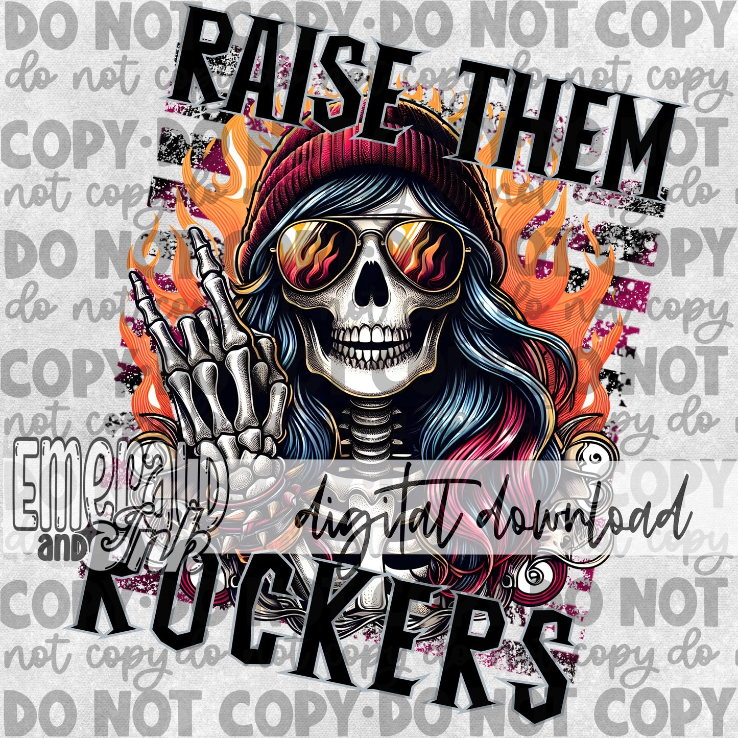 Raise Them Rockers Digital Download
