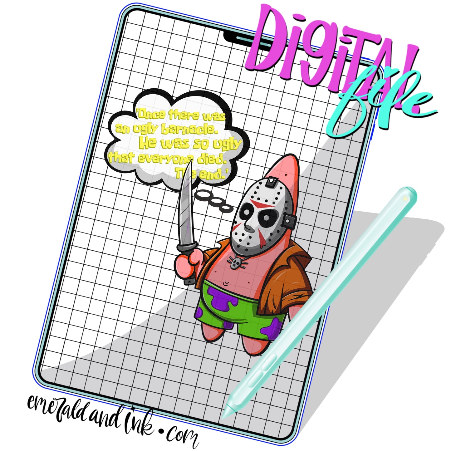 Cartoon Spooky Goober - Digital Download