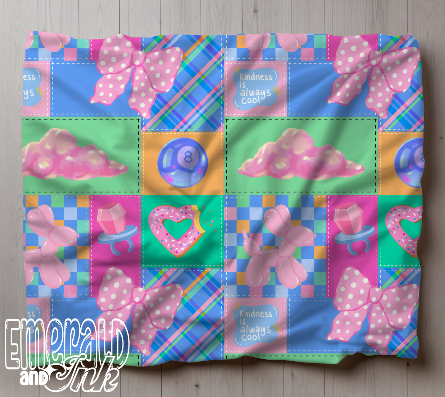 Cute Coquette Patchwork JPEG File