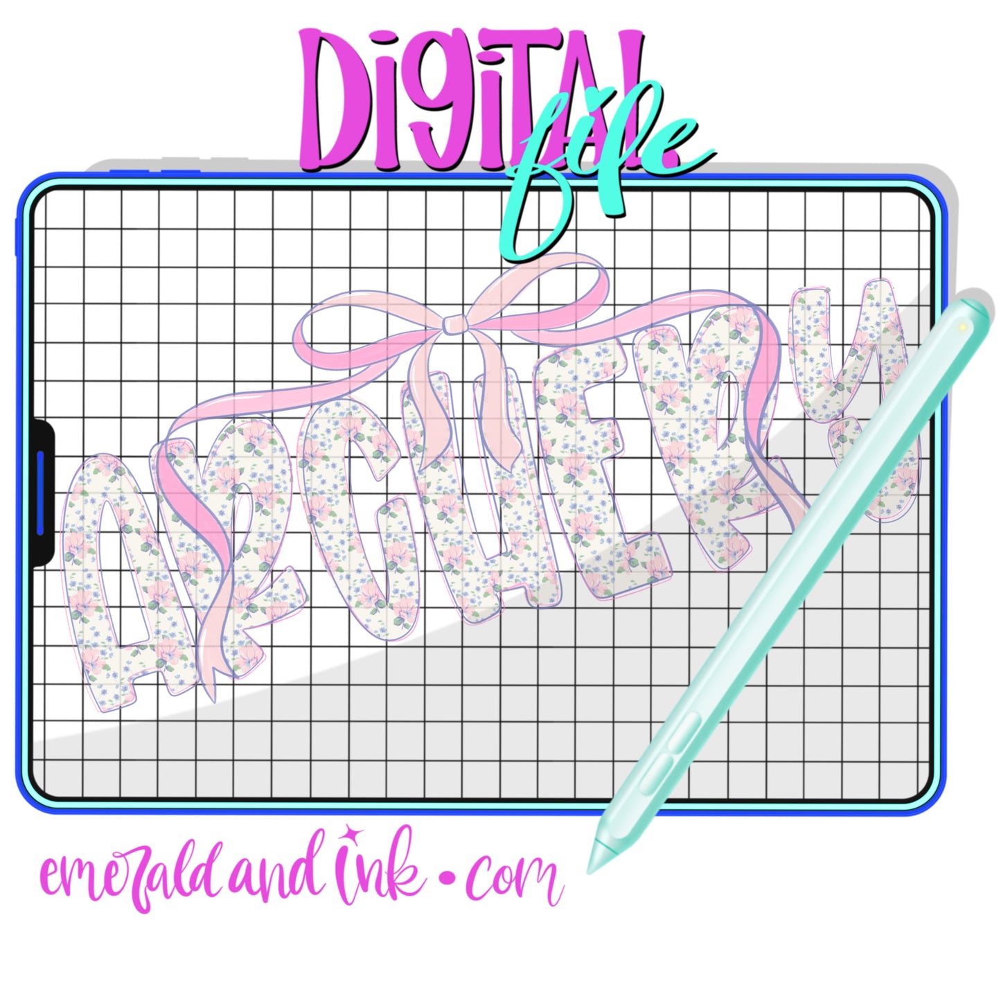 Shabby Chic Coquette Archery - Digital Download