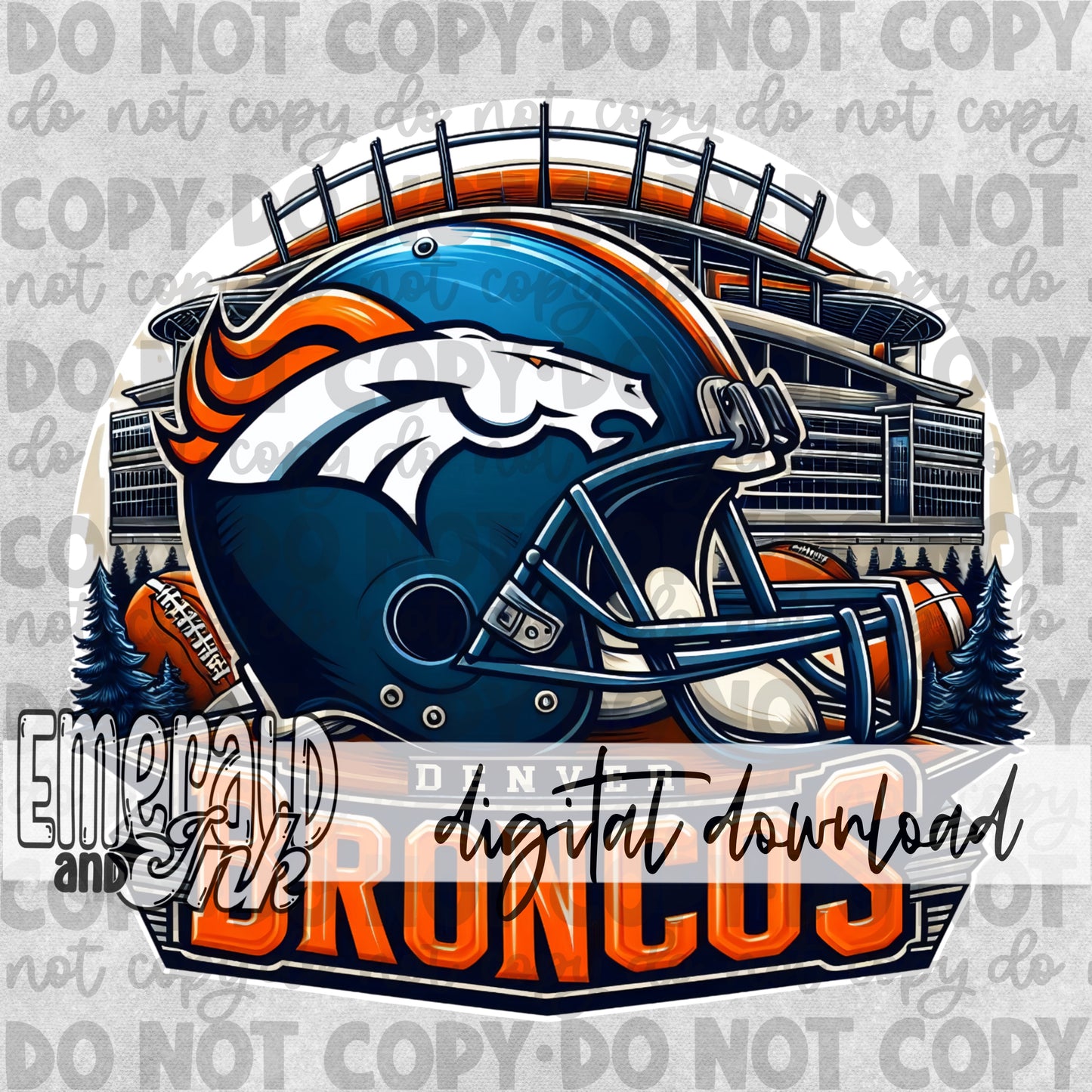 Football Stadium Digital Download - DB
