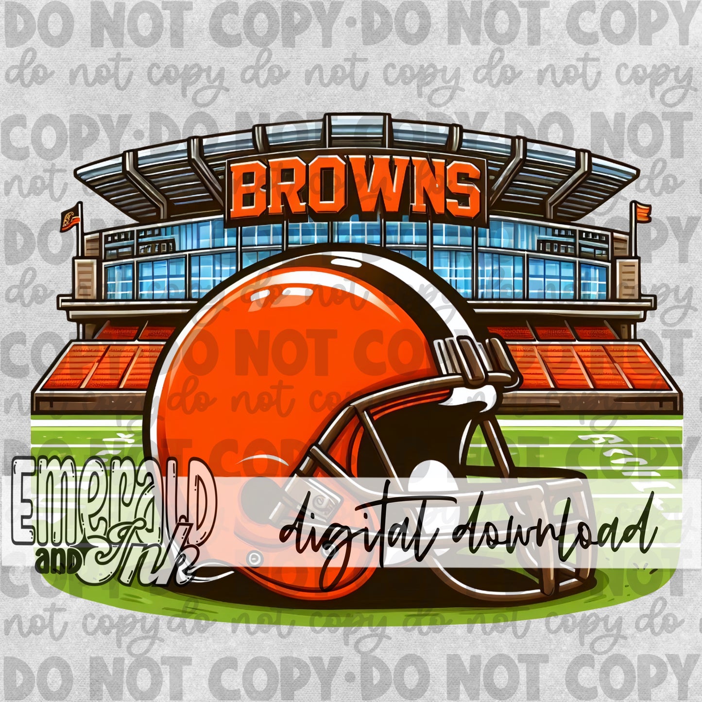 Football Stadium Digital Download - ClevB