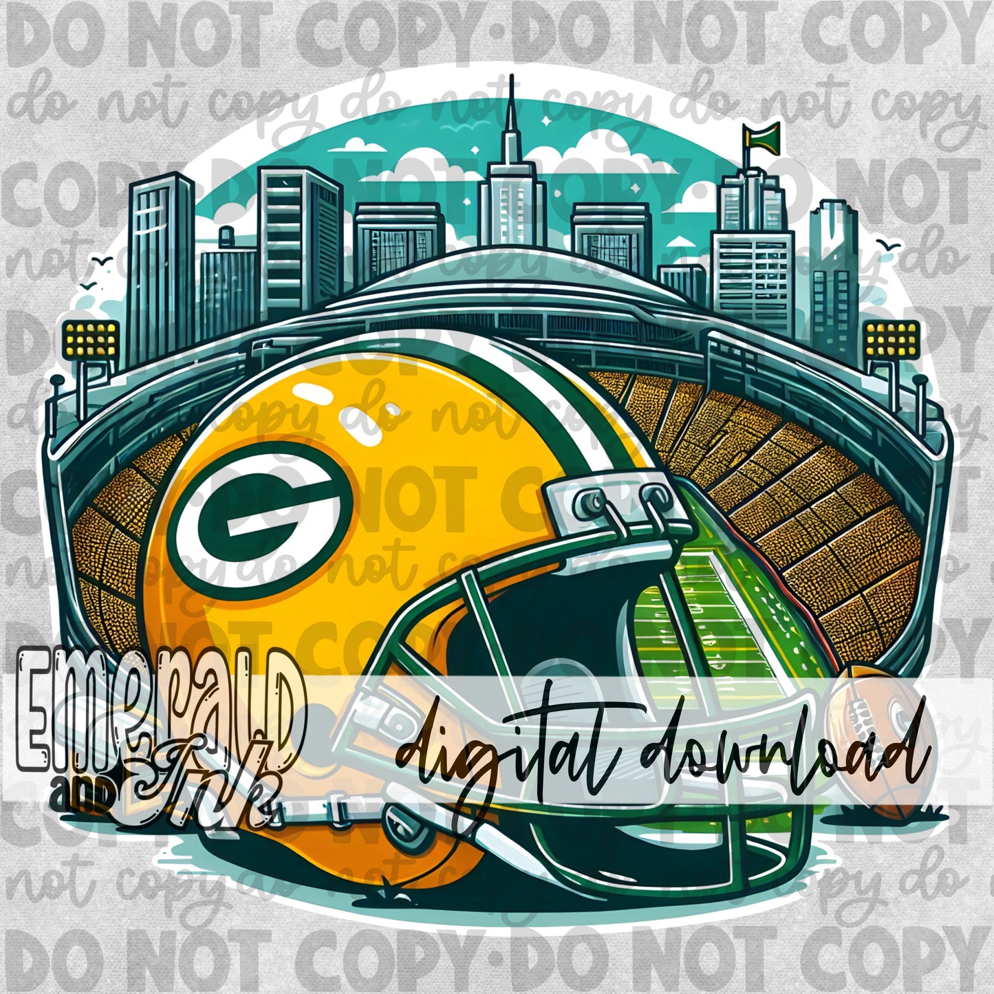 Football Stadium Digital Download - GBP