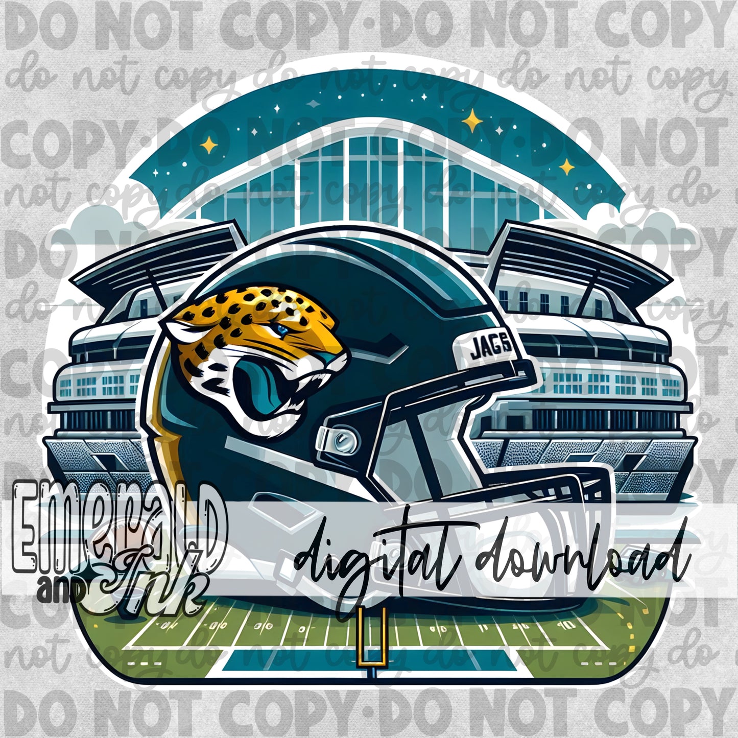 Football Stadium Digital Download - JJ