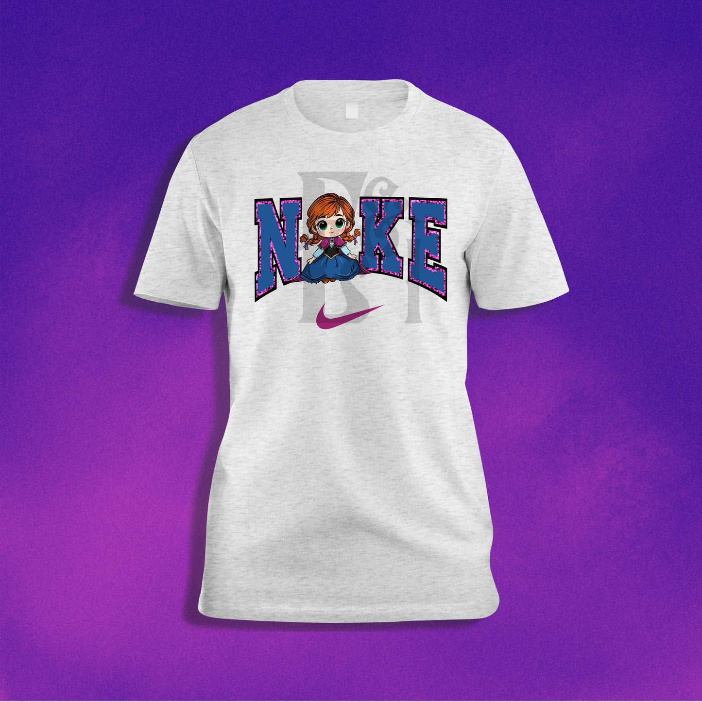 Athletic Brand Princess Snowman Digital Download