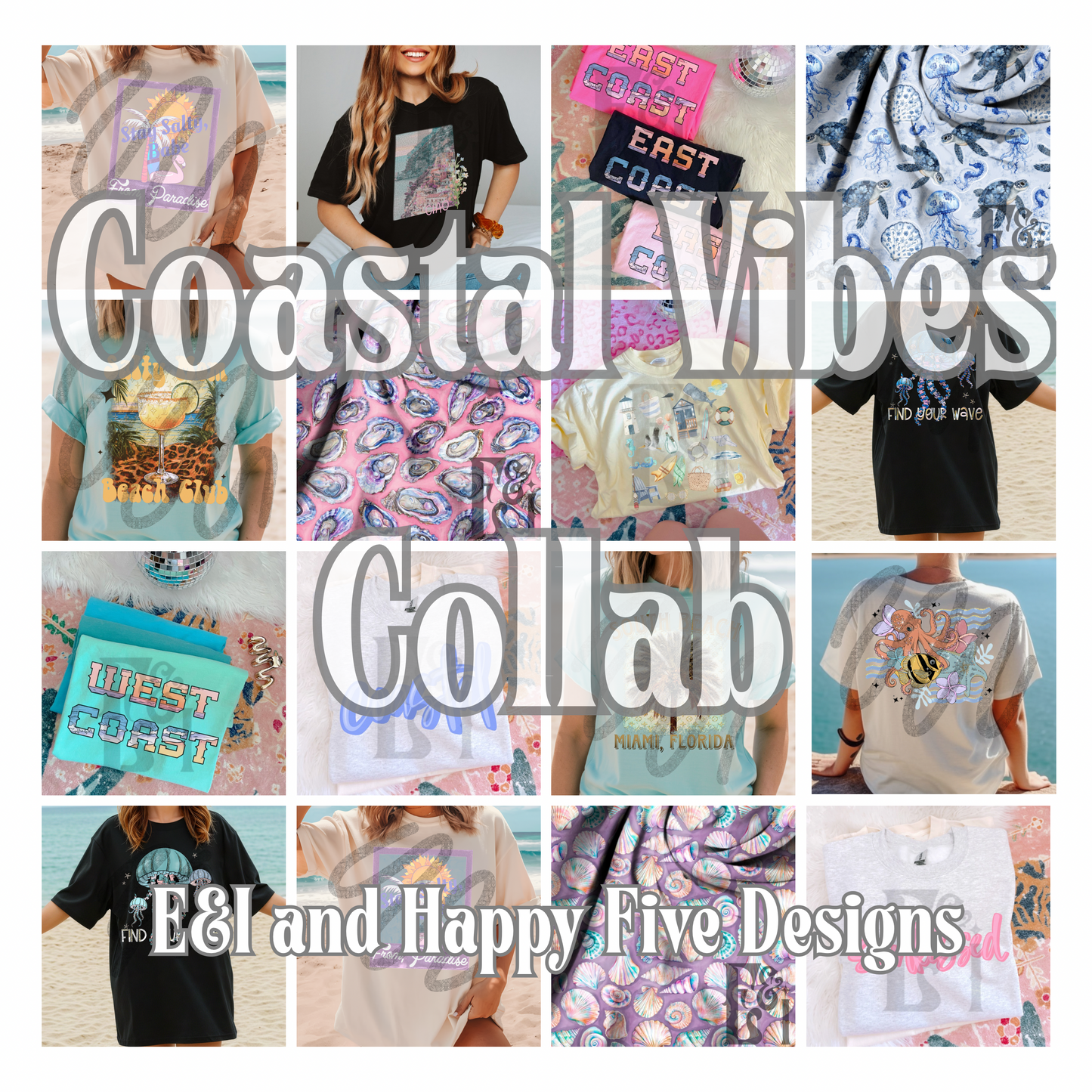 Coastal Vibes Collab - Digital ZIP Download