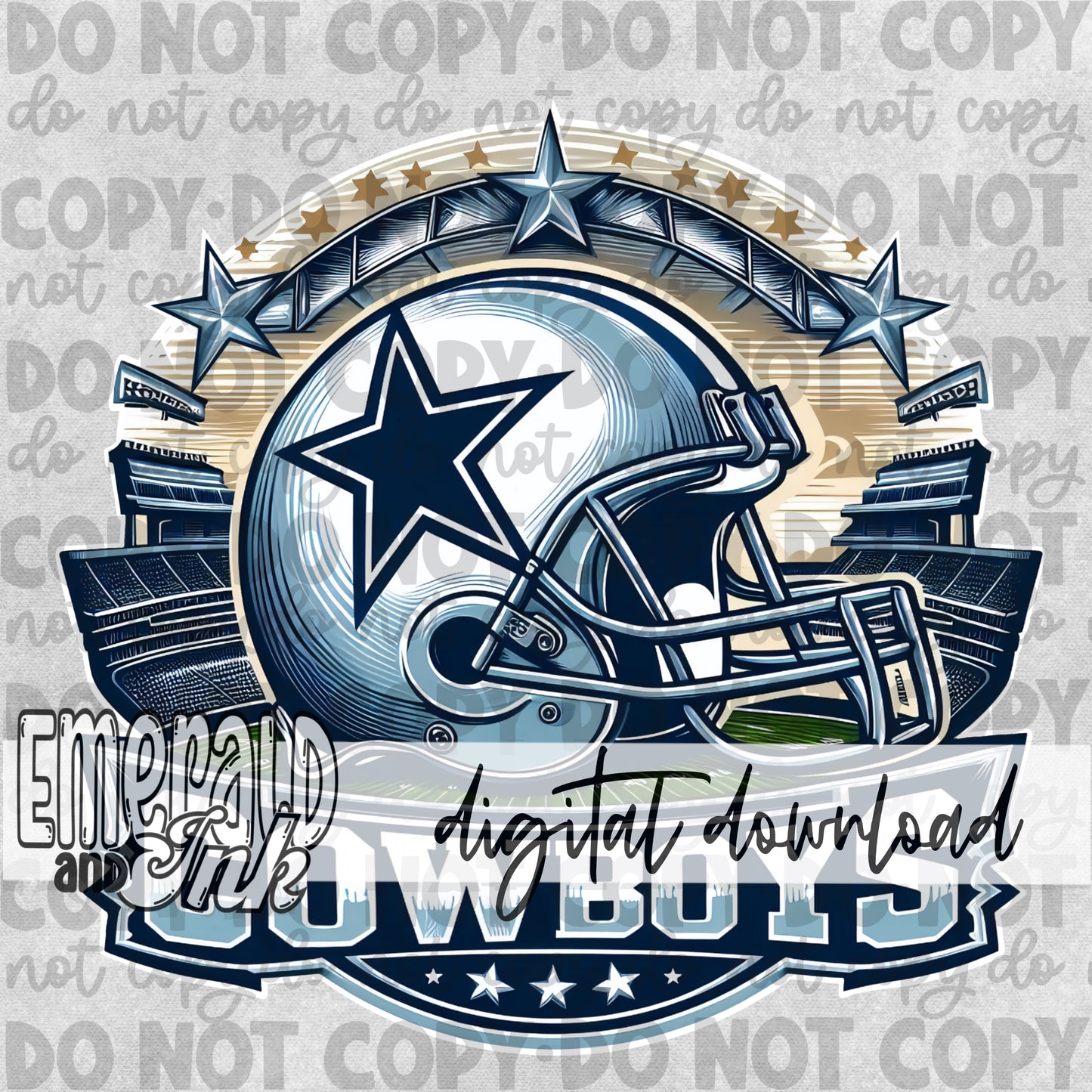 Football Stadium Digital Download - DC