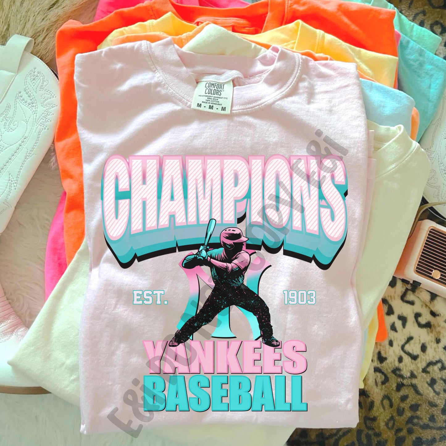 CHAMPIONS NYY Baseball *ORIG DESIGNER* - PNG File