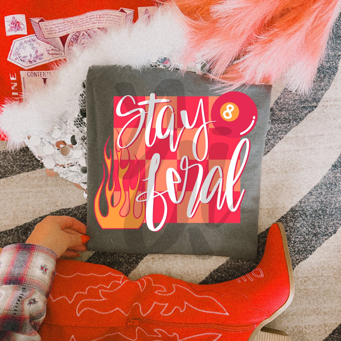 Stay Feral Edgy - PNG Digital Download