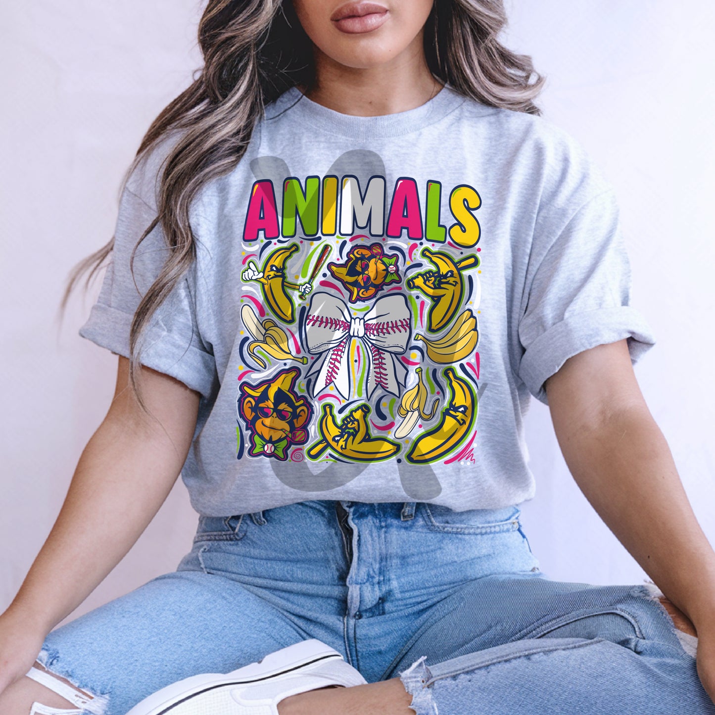 ANIMALS Baseball Collage - Digital Download