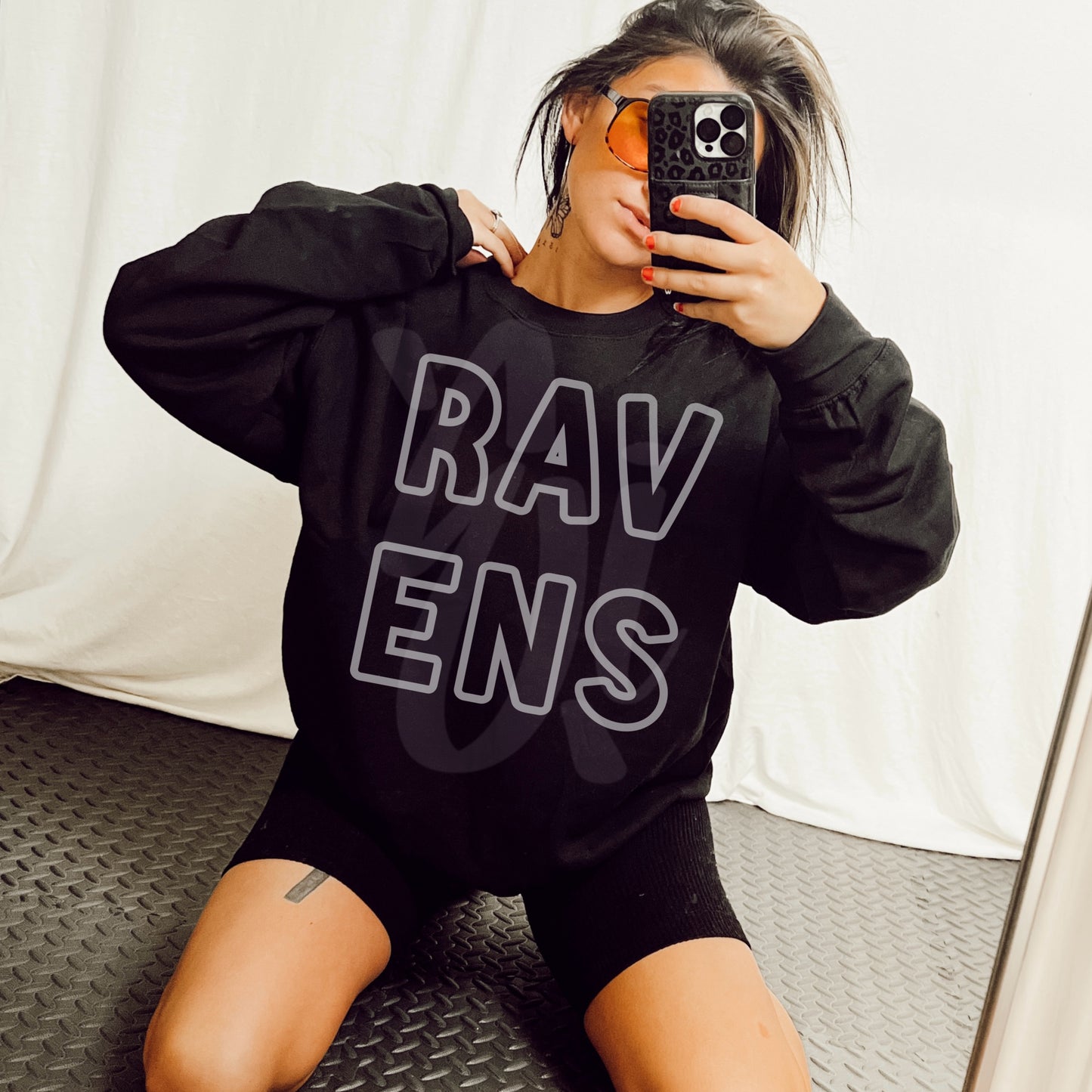 Bold Team Mascot Name Digital PNG File - Ravens