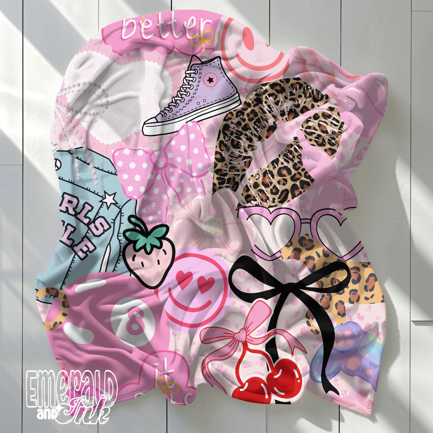 Girly Girl Coquette Seamless - JPEG Digital Download