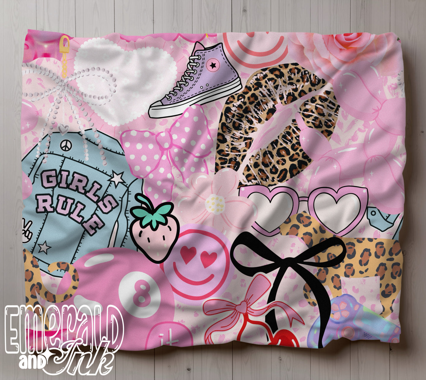 Girly Girl Coquette Seamless - JPEG Digital Download