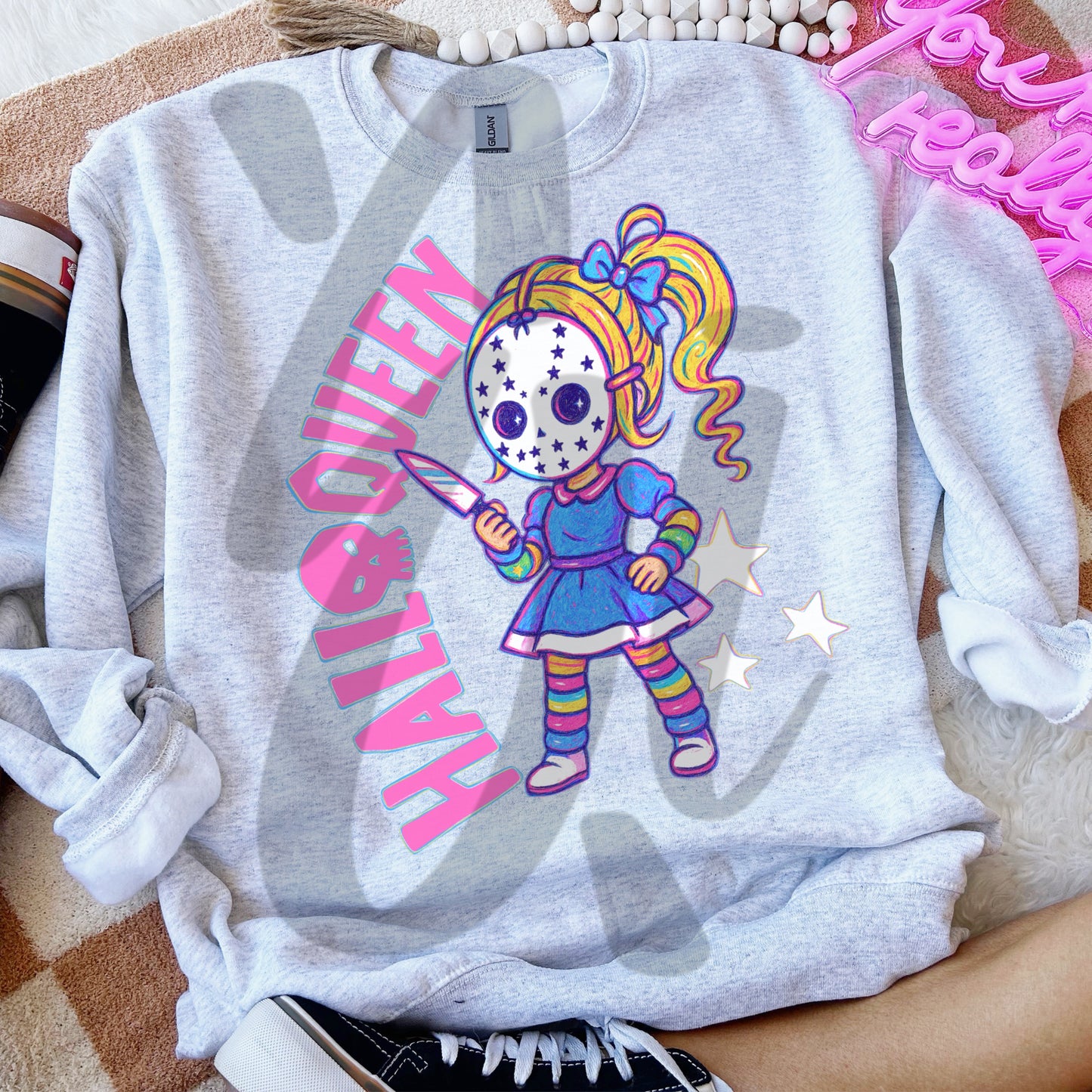 HalloQueen 90s Girl PNG - Digital Download