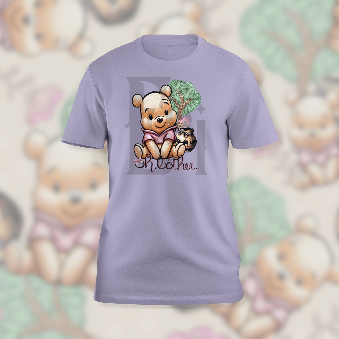 Glitter Honey Bear Digital Download