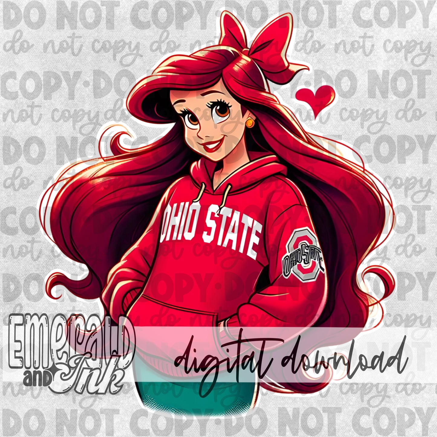 Under the Sea - Ohio Red - Digital Download