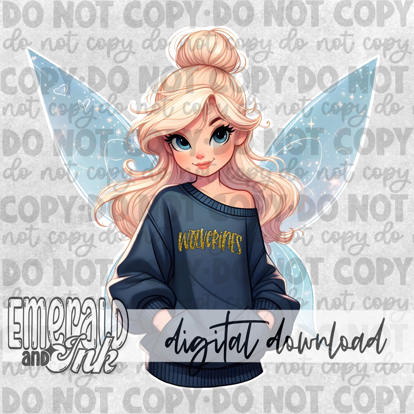Pixie - Michigan Blue - Digital Download