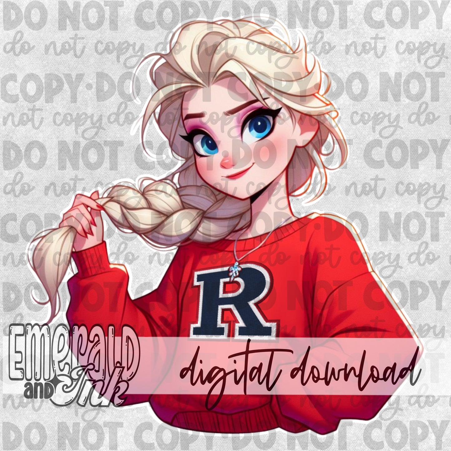 Ice Queen - Redeemer Red - Digital Download