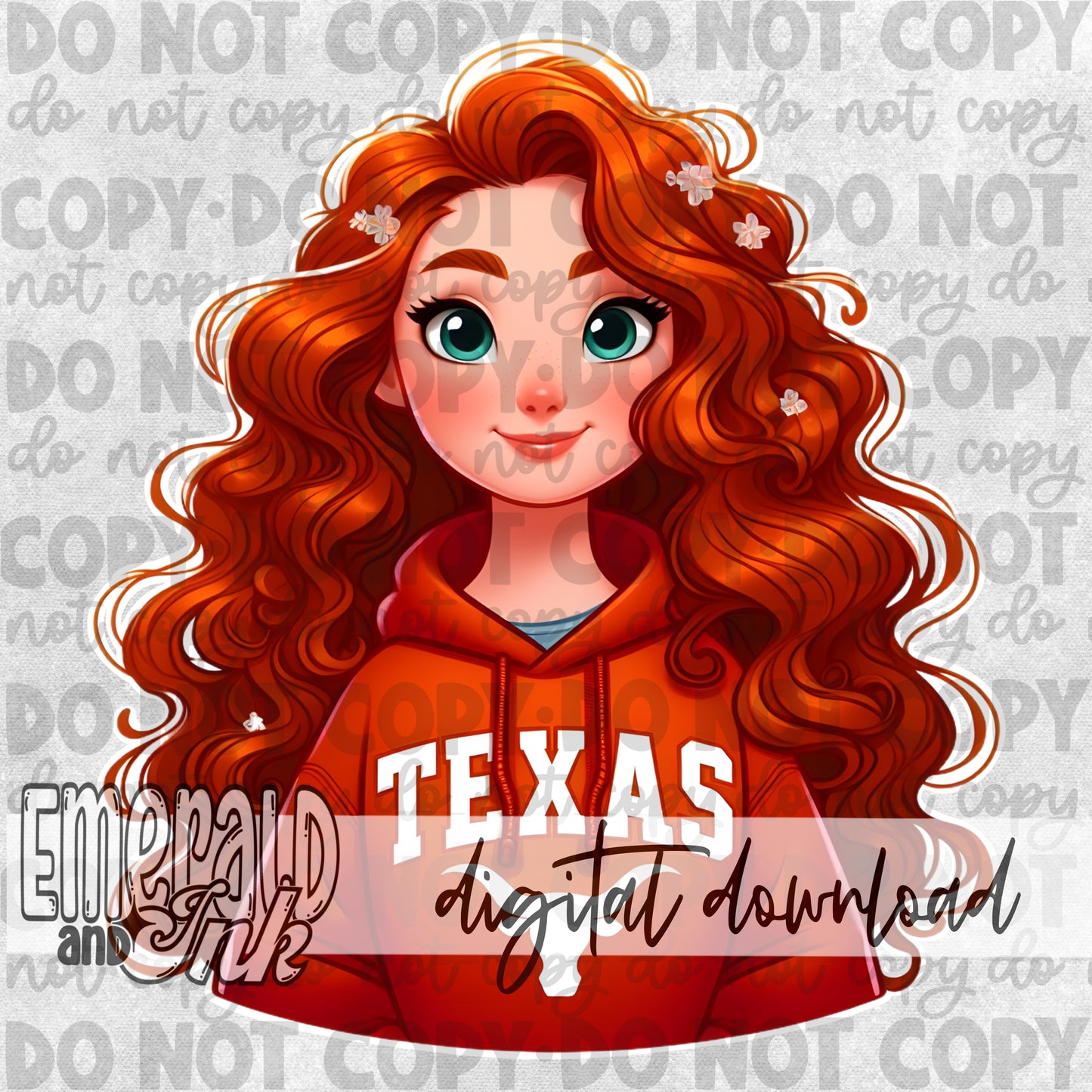 Archery - Texas Orange - Digital Download