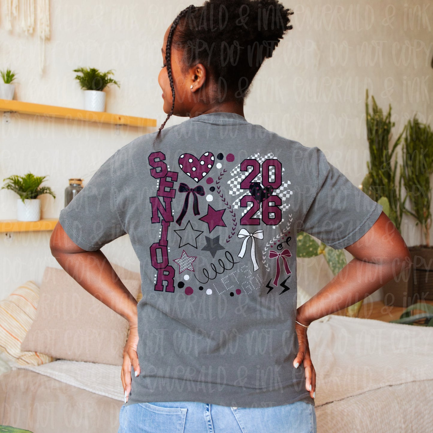 Senior 2026 Doodles PNG Design - Order your custom today!