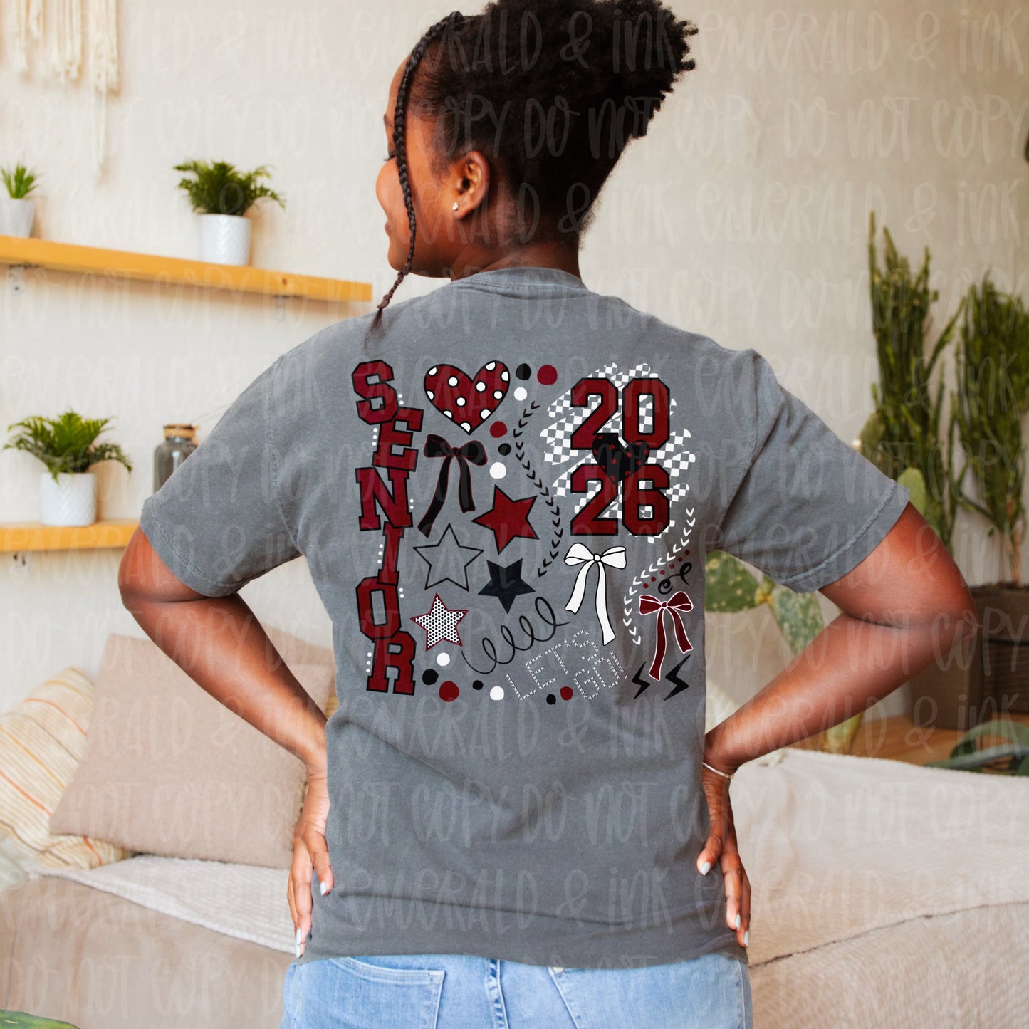 Senior 2026 Doodles PNG Design - Order your custom today!