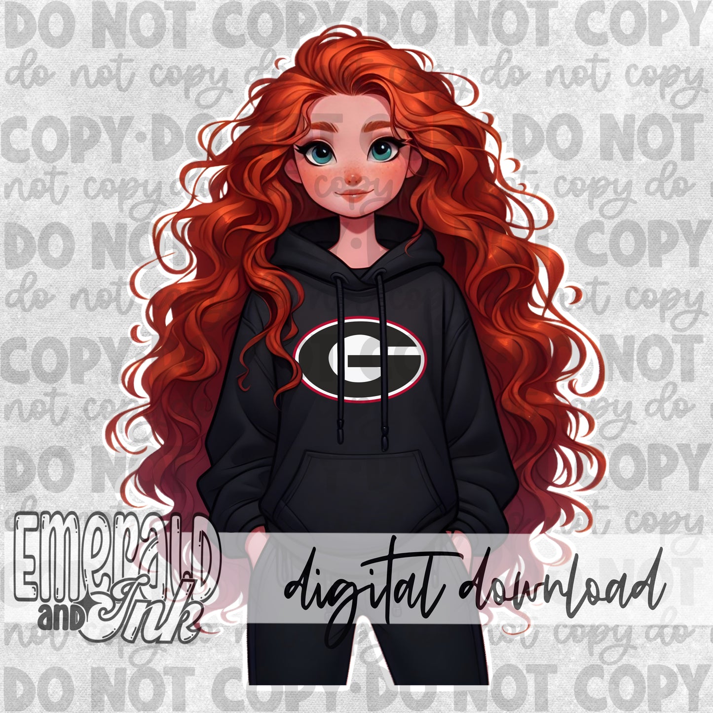 Archery - Georgia Red- Digital Download