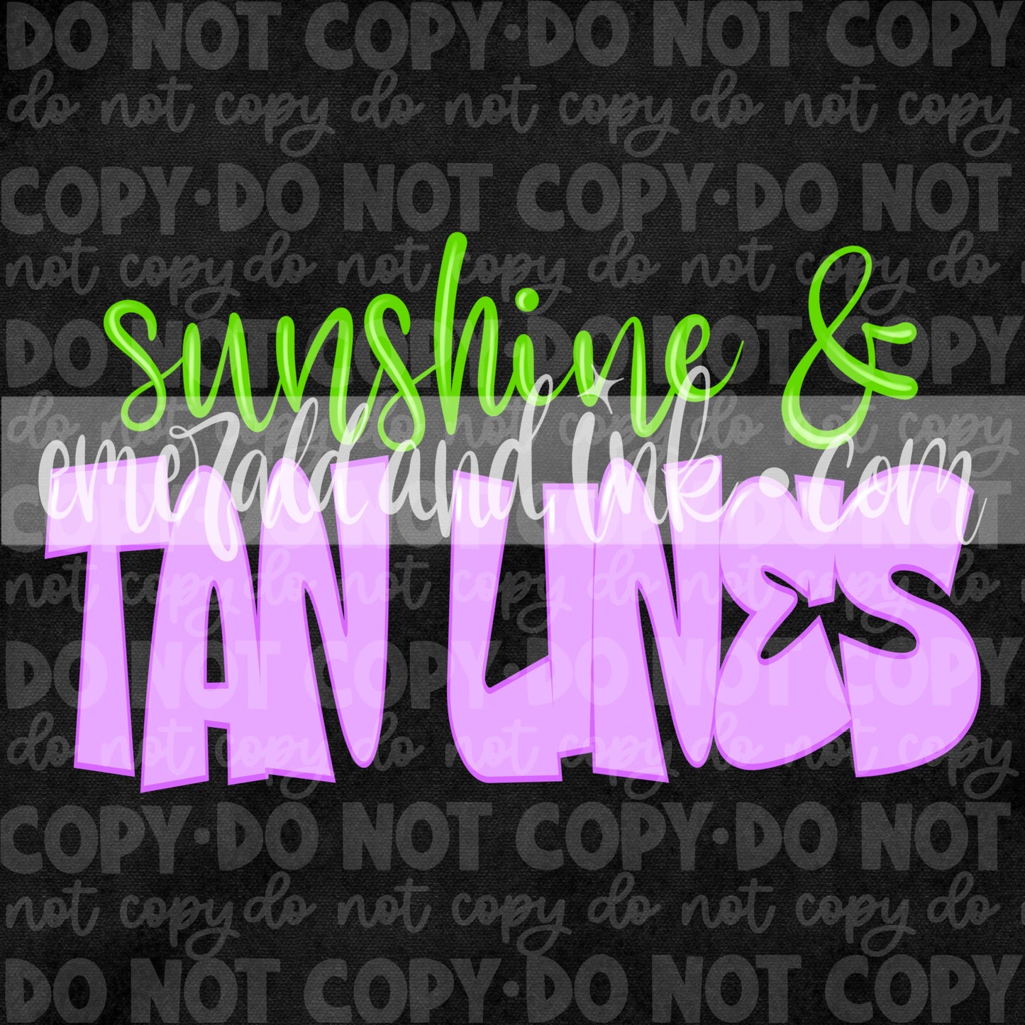 Sunshine & Tan Lines - Digital Download