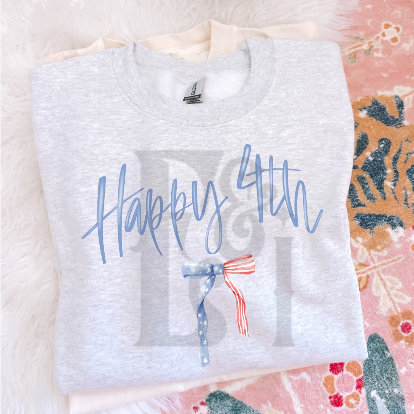 Happy 4th Hand Lettered - Digital Download