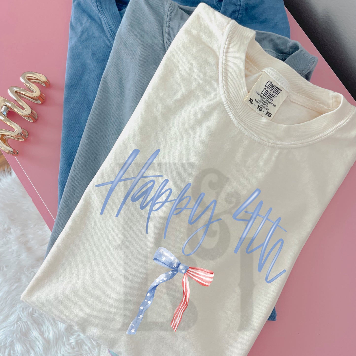 Happy 4th Hand Lettered - Digital Download