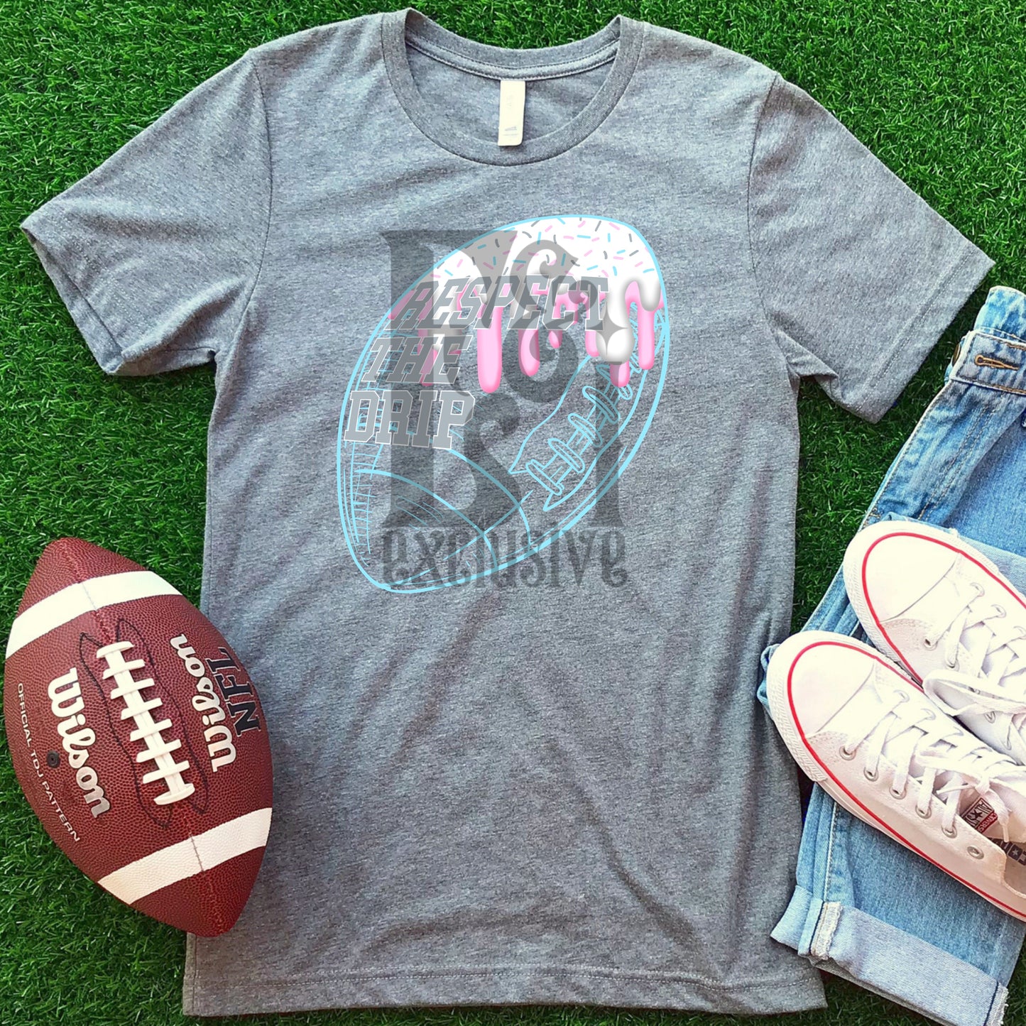 Respect The Drip Digital Download - Cotton Candy Football