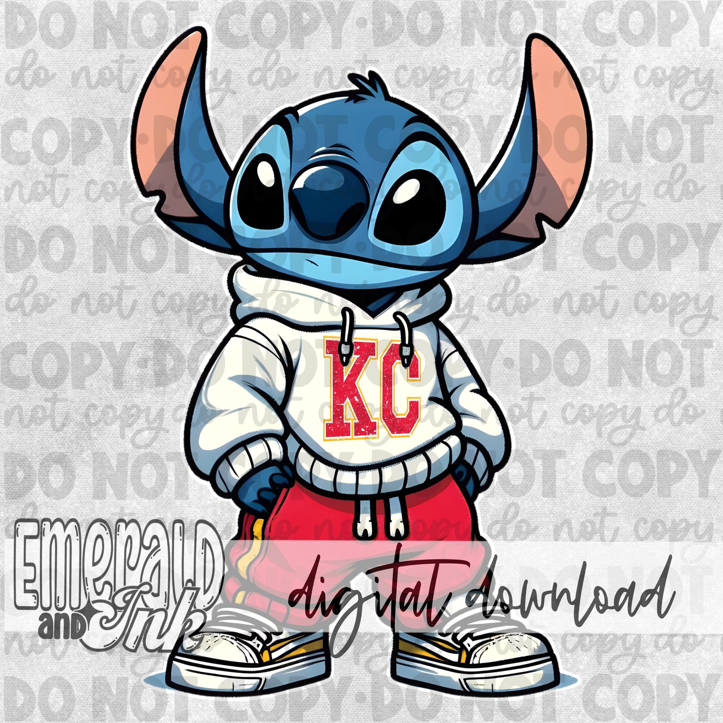 KC Blue Alien - DIGITAL Download