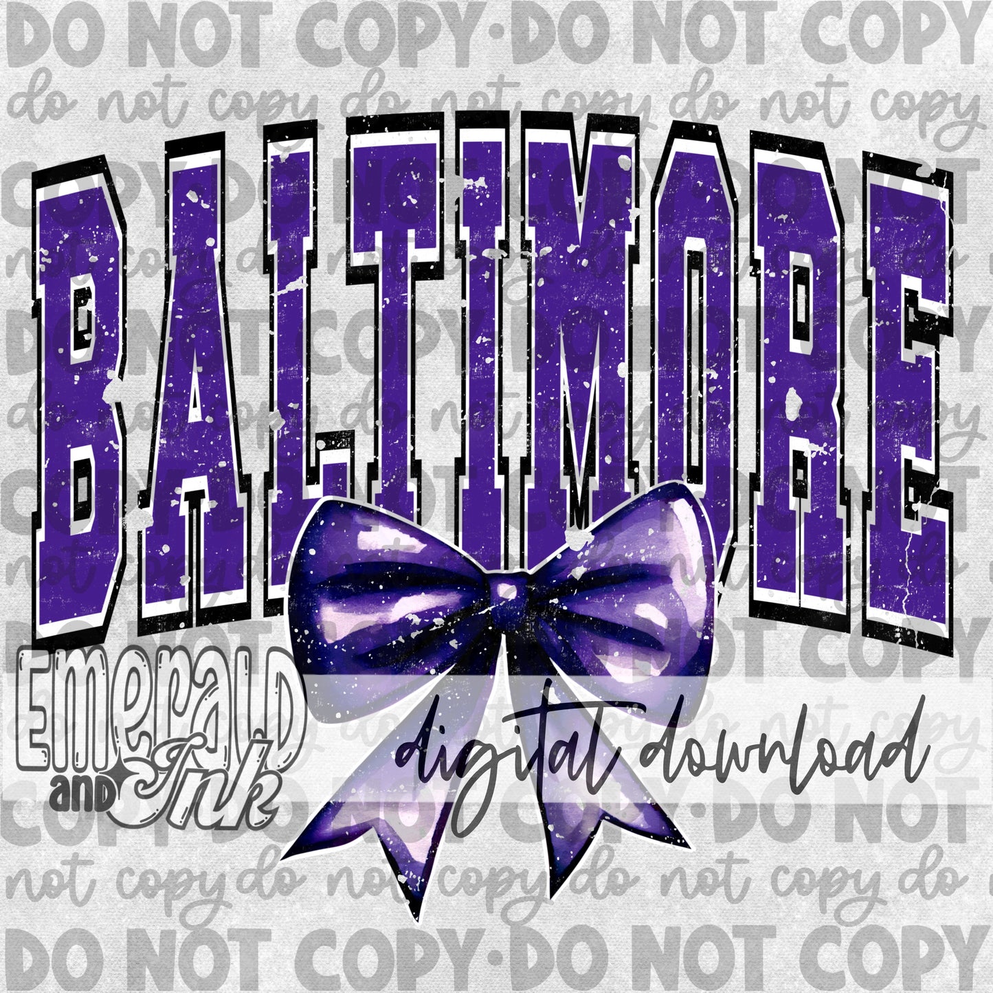 Baltimore Bow Coquette Digital Download
