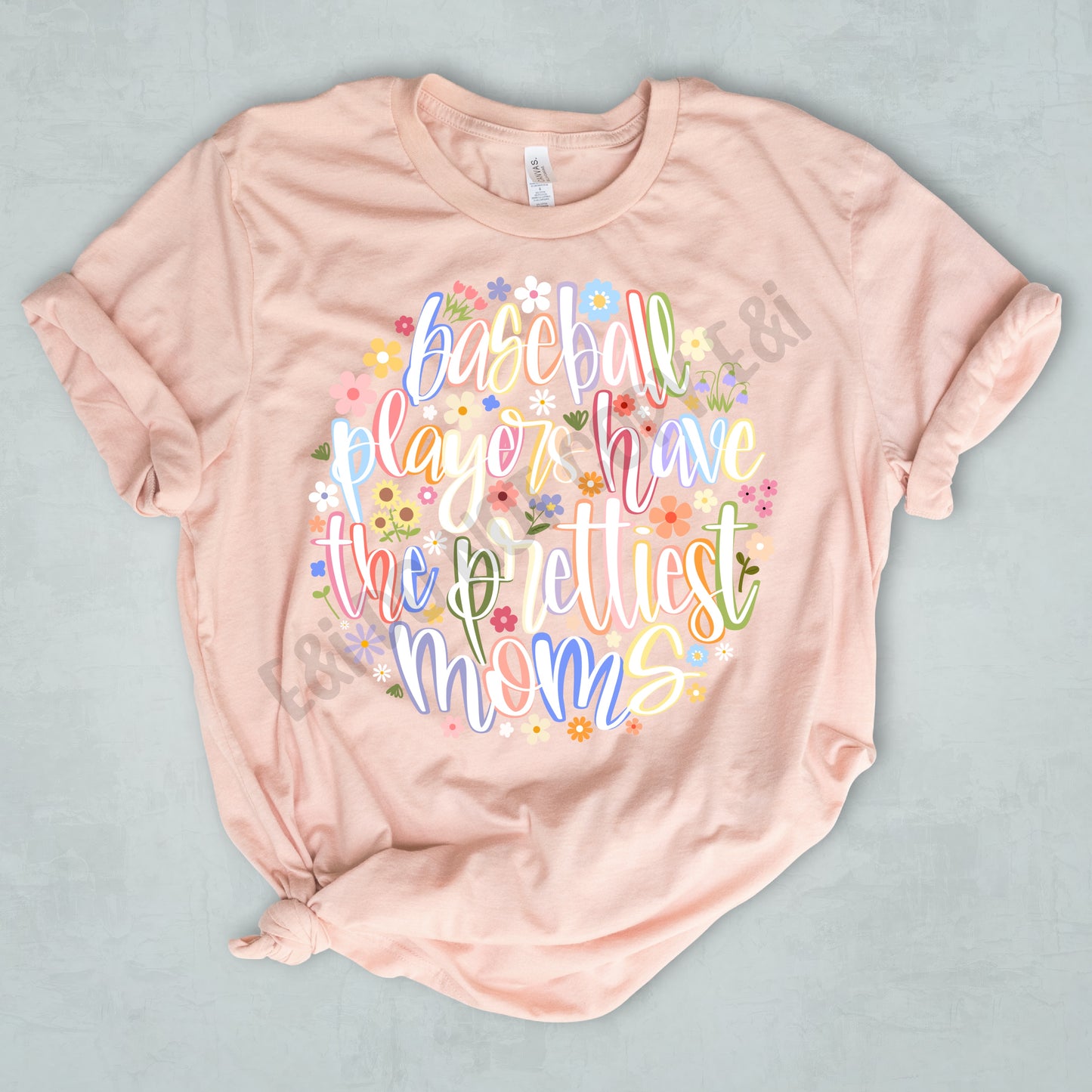 Baseball Players Have The Prettiest Moms Hand Drawn/Lettered - Digital Download