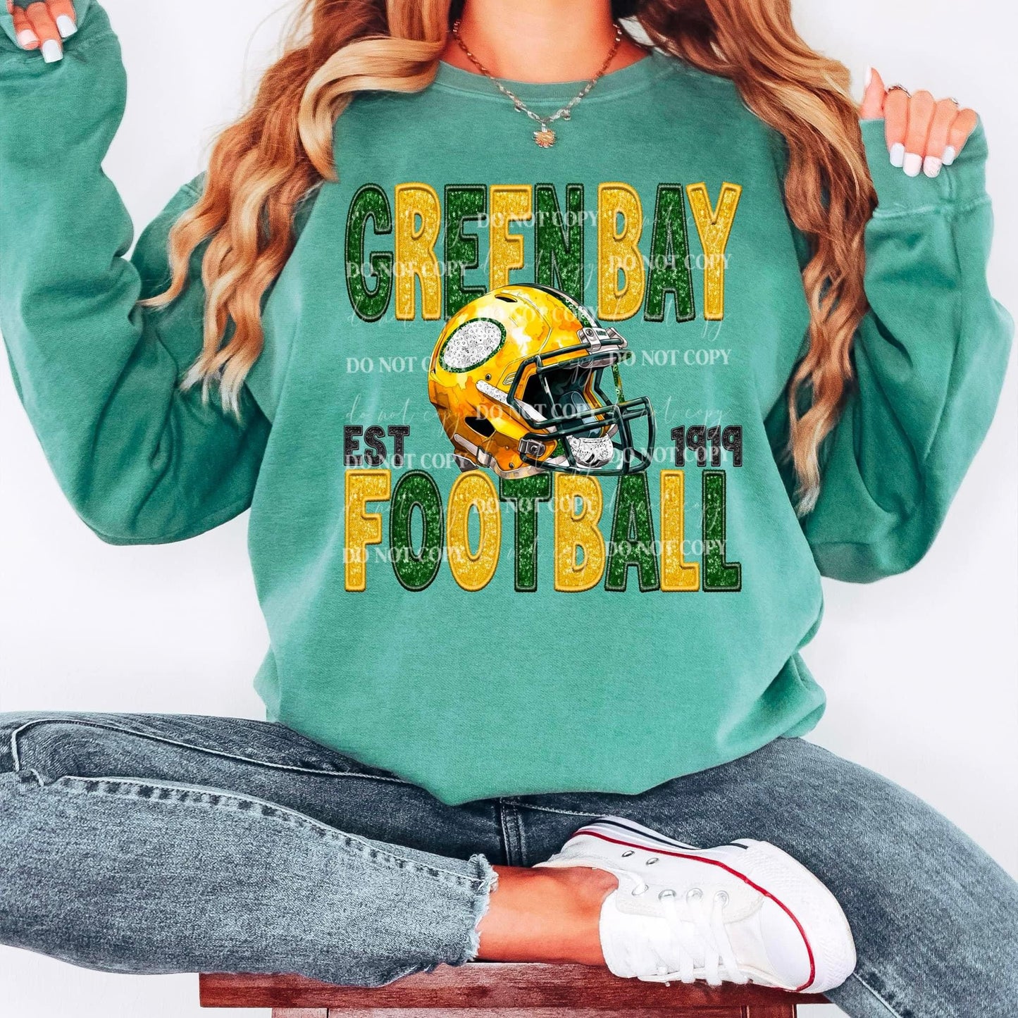 Football GB Faux Embroidery - DTF