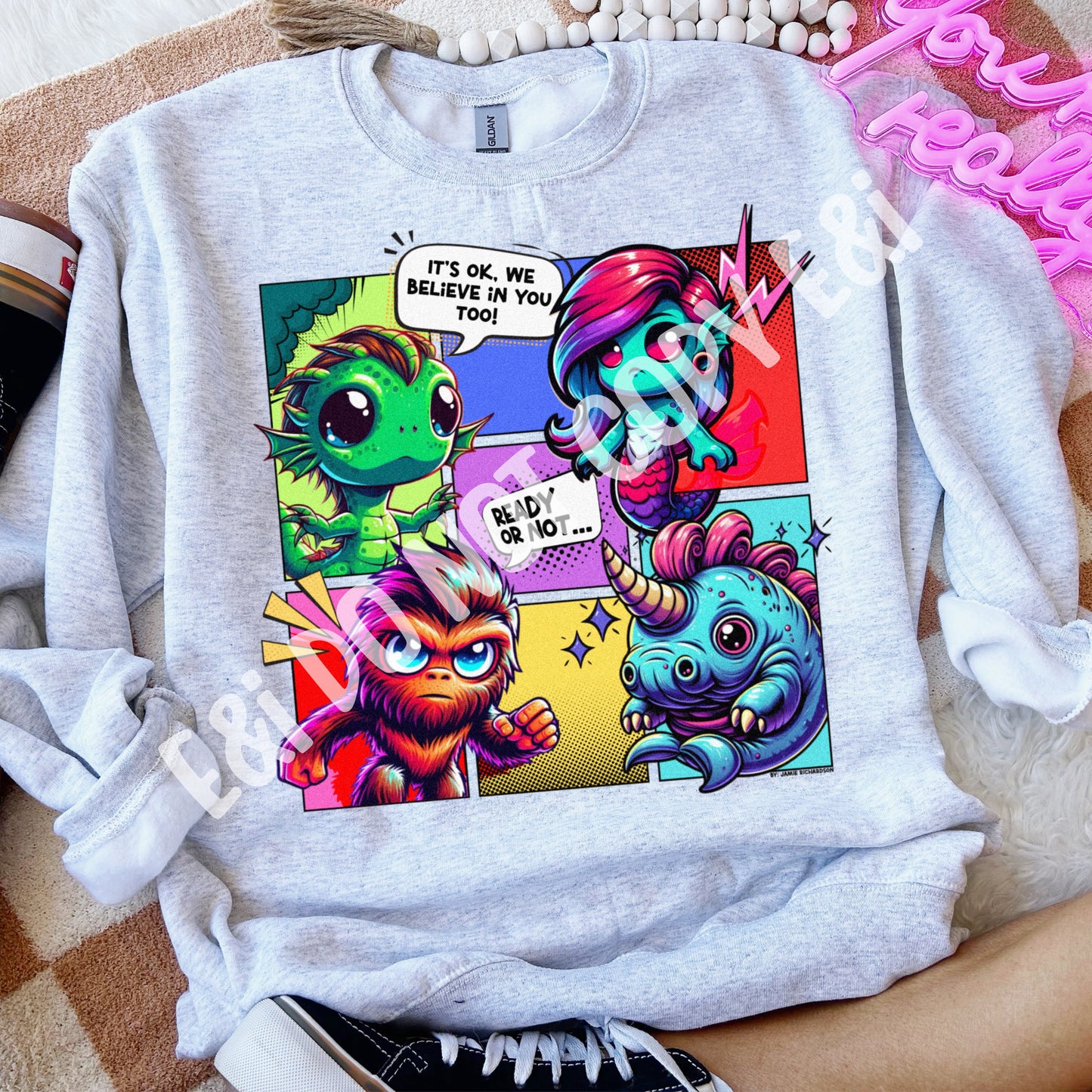 Kawaii Cryptid Collab by Diesel Designs + EMERALD & iNK