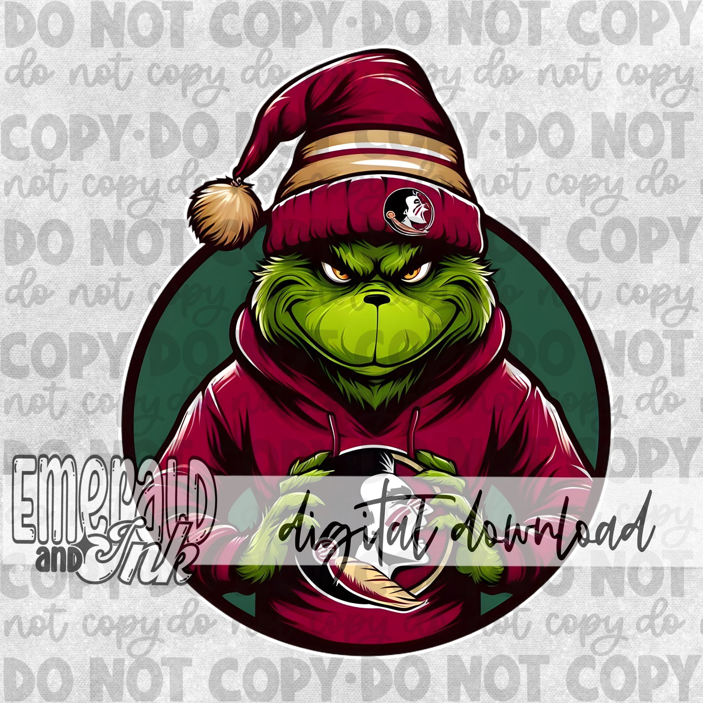 Mean Green Spirit Wear - Florida Red - Digital Download