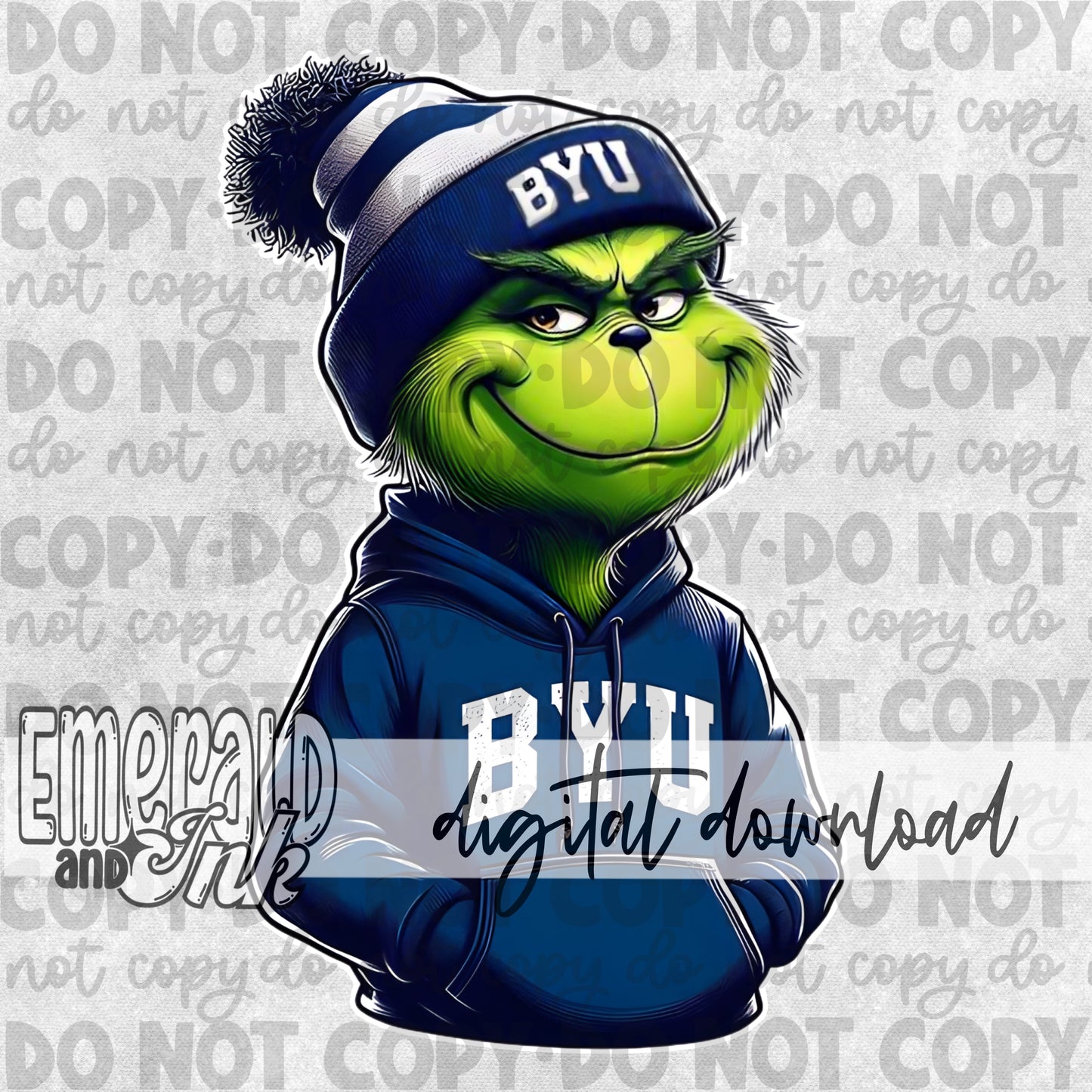Mean Green Spirit Wear - BYU - Digital Download