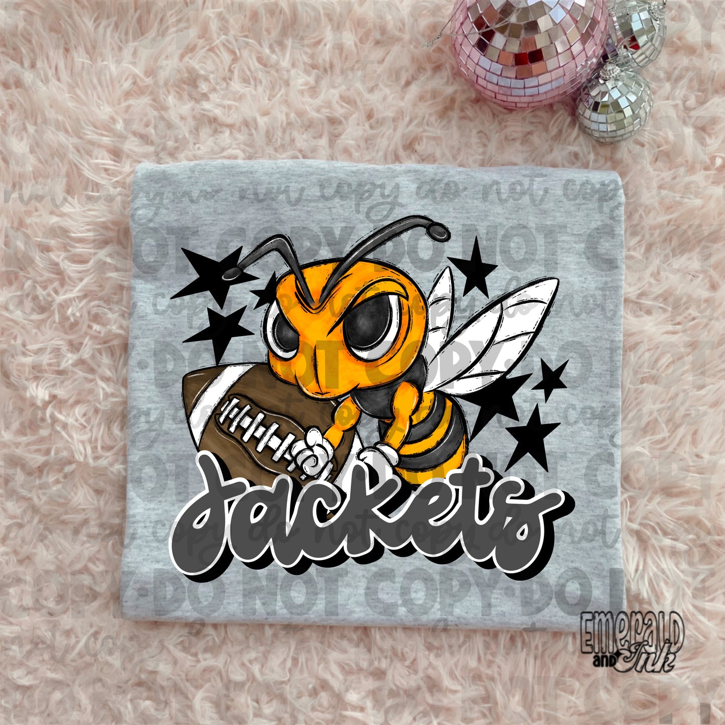 Mascot - Jackets (w/bee) - DTF Transfer - TAT 5-7 biz days