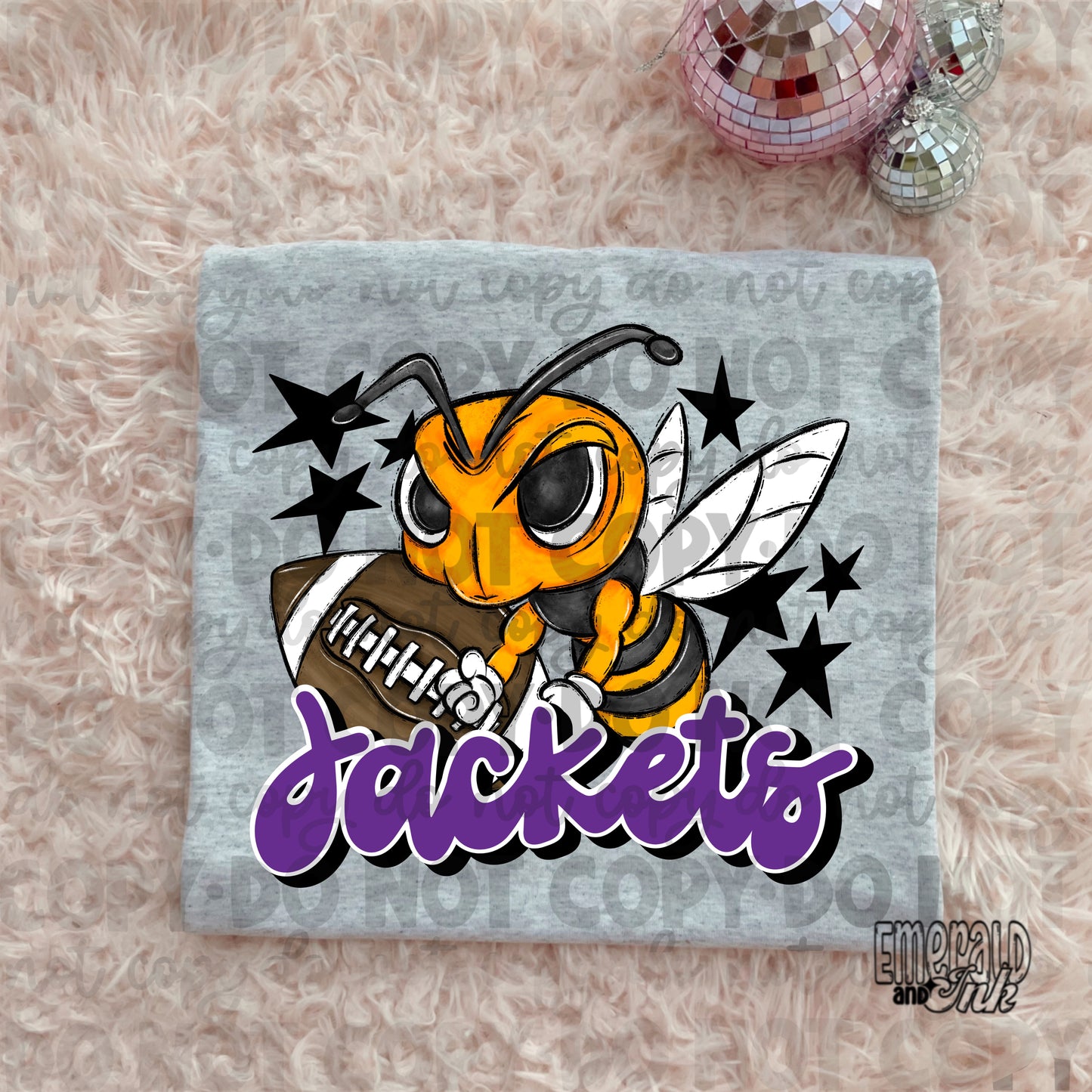 Mascot - Jackets (w/bee) - DTF Transfer - TAT 5-7 biz days