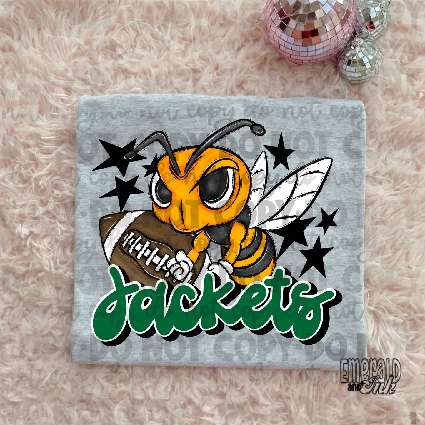 Mascot - Jackets (w/bee) - DTF Transfer - TAT 5-7 biz days