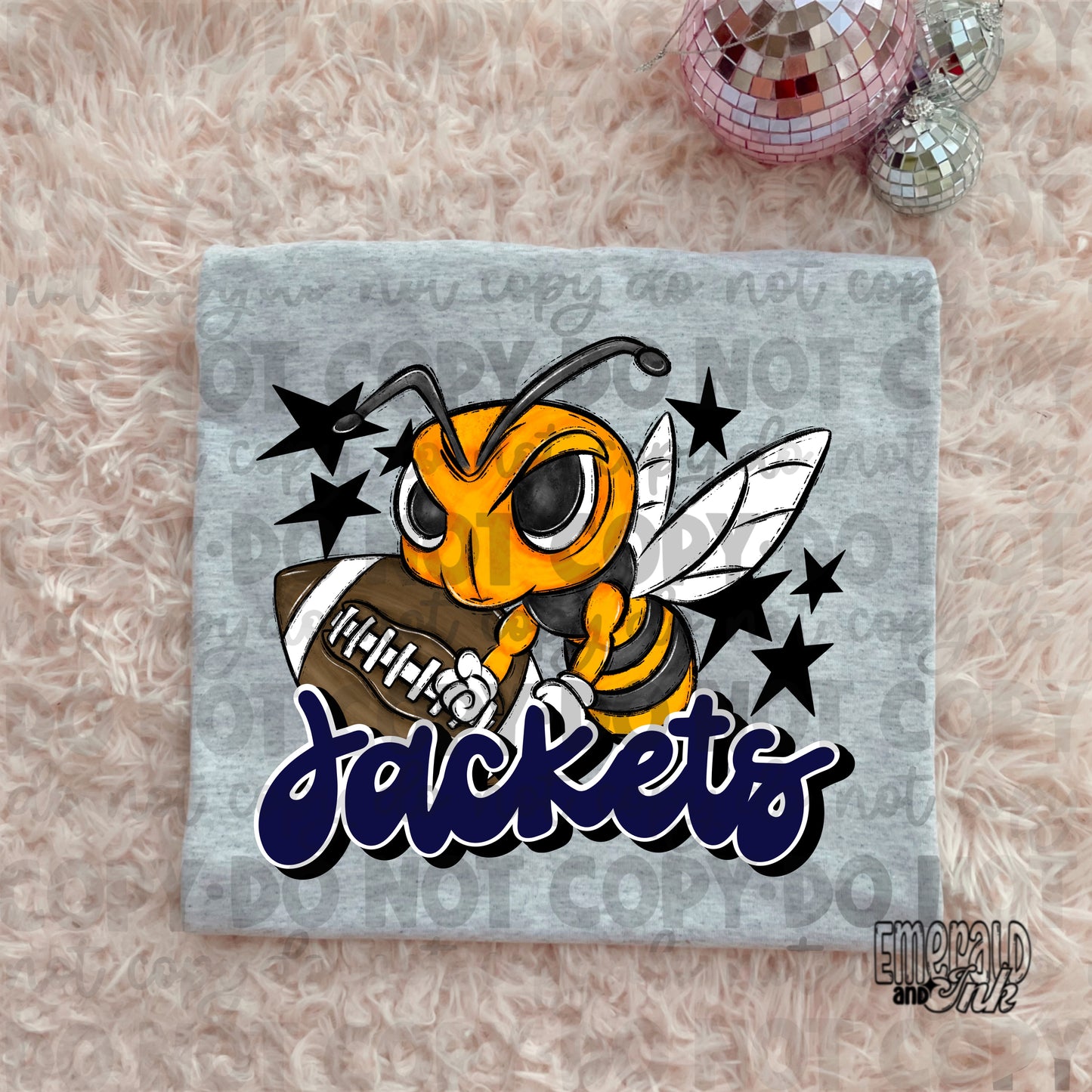 Mascot - Jackets (w/bee) - DTF Transfer - TAT 5-7 biz days