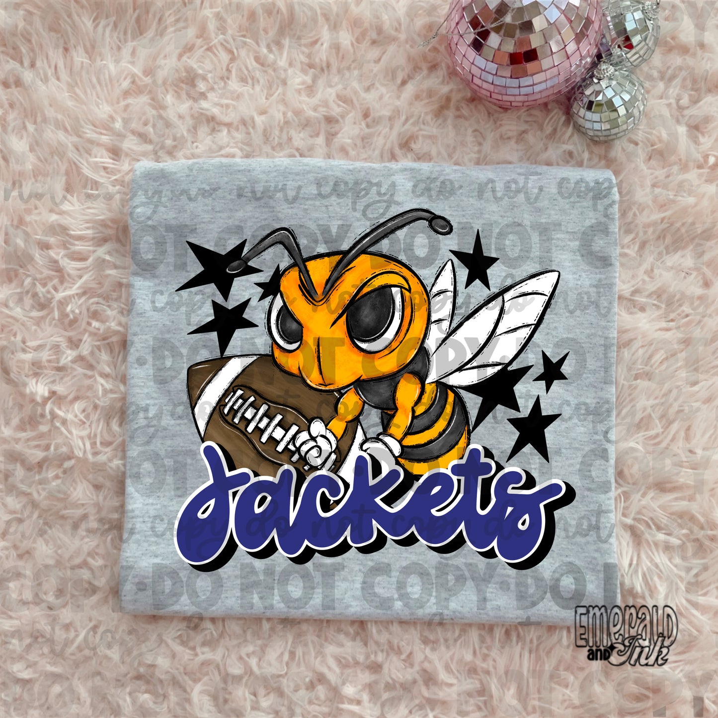 Mascot - Jackets (w/bee) - DTF Transfer - TAT 5-7 biz days