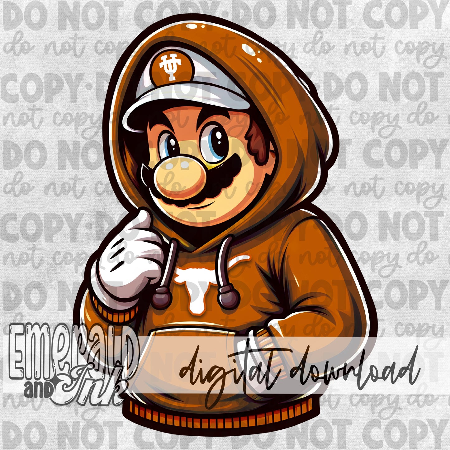 Italian Plumber - Longhornes - DIGITAL Download