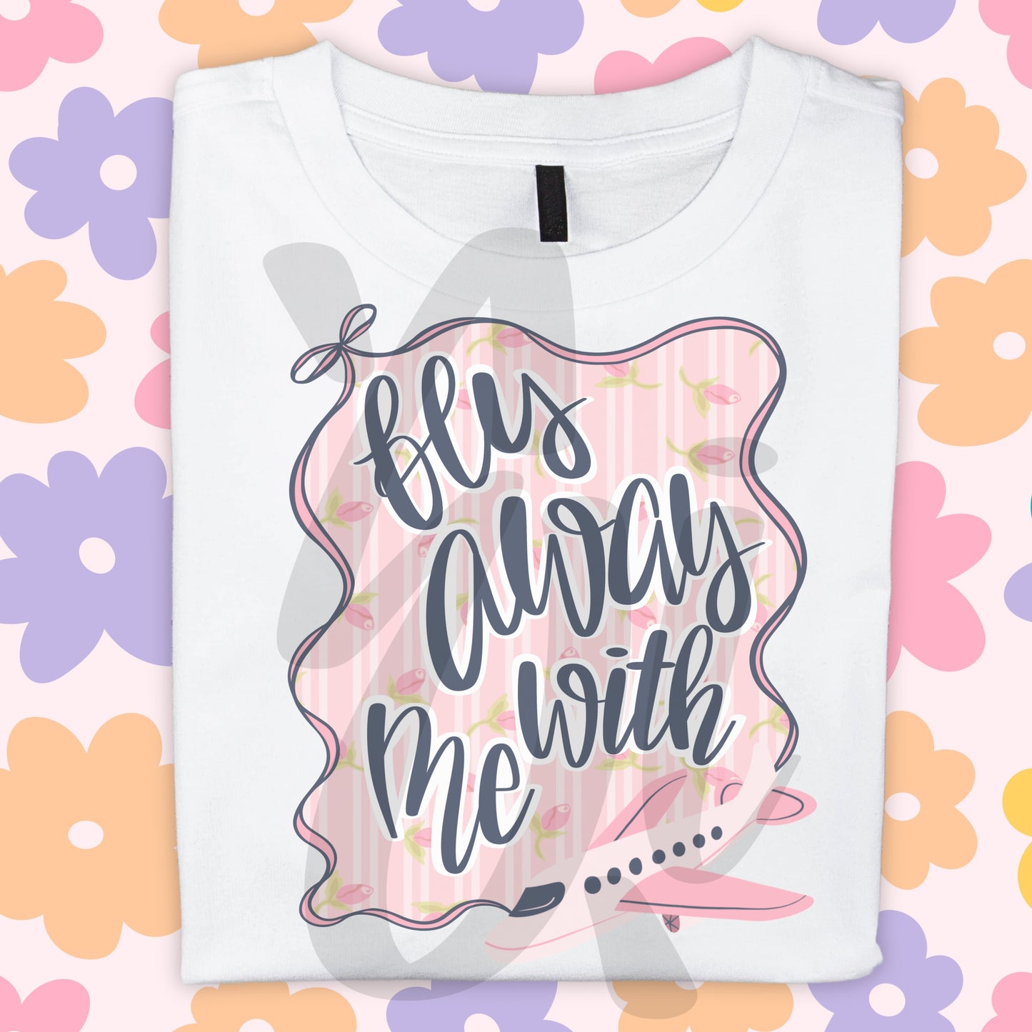 Fly Away With Me Cute Coquette - PNG Digital Download