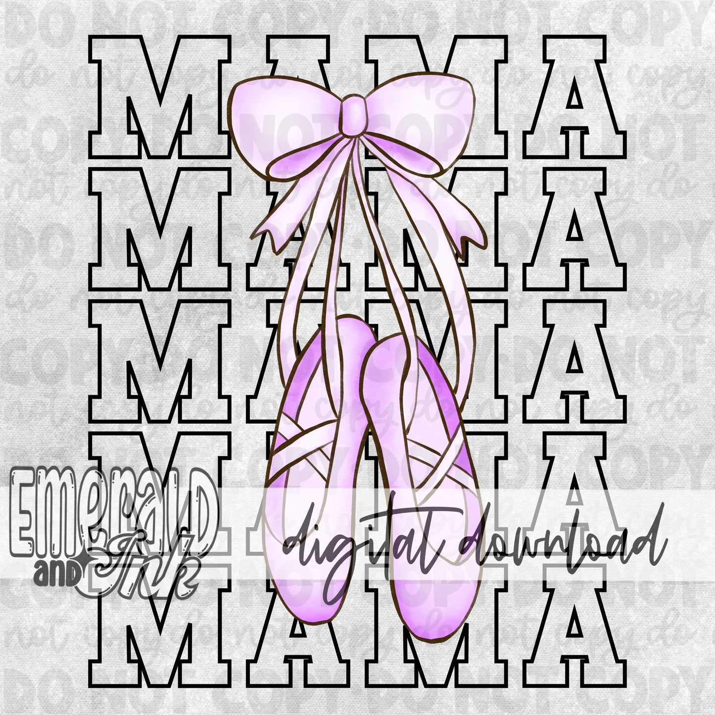 Mama Stacked Dance (Purple) - DIGITAL Download