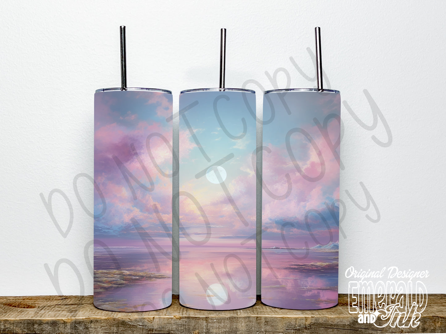 Pastel Paradise Tumbler Wrap - Digital Download