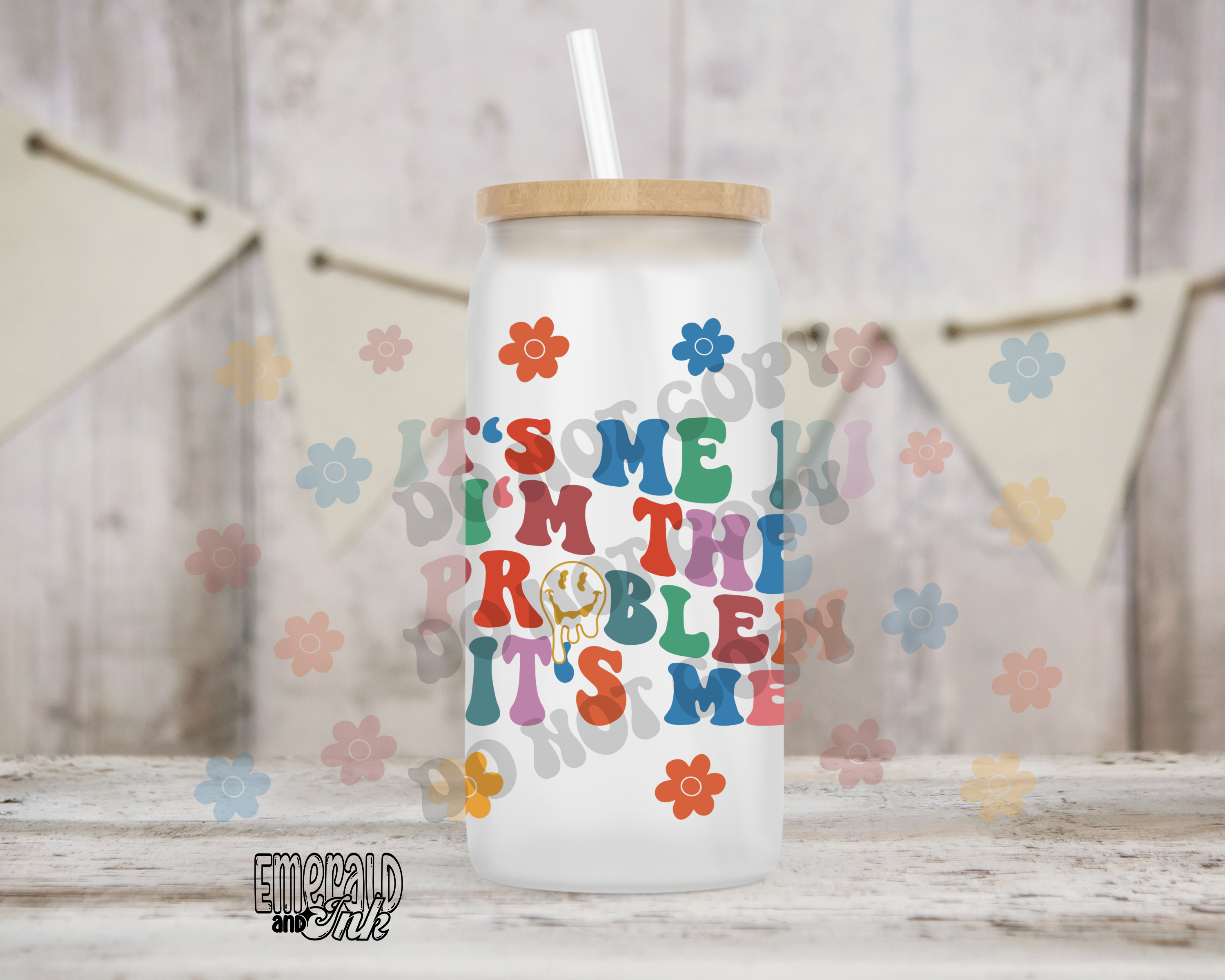 Stacked mama - UVDTF Mug/Cup Transfer – Emerald & Ink