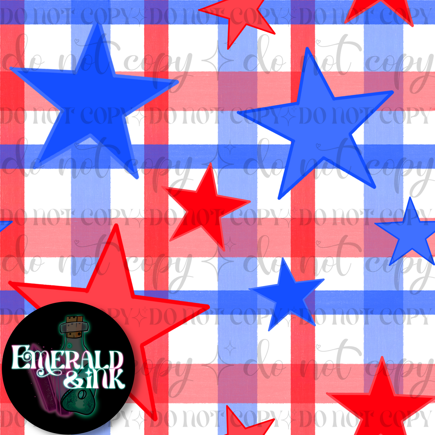 Stars & Stripes Seamless DIGITAL