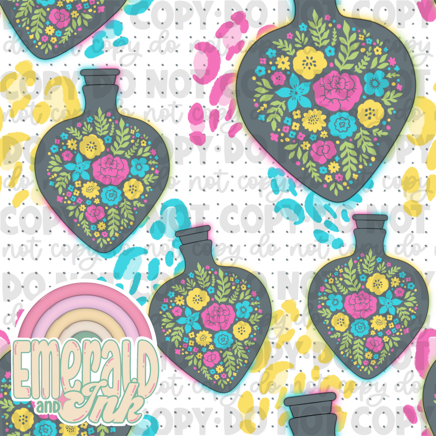 Kaboom Potions Seamless DIGITAL